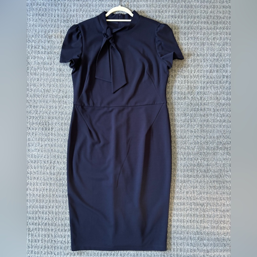 Navy sheath dress, women’s sz 16